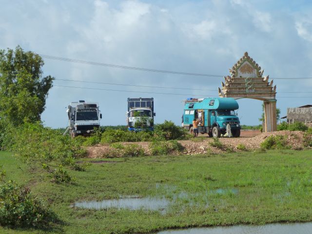Kommune unterwegs in Kambodscha.